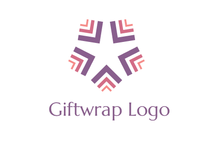 abstract star logo