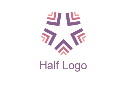 abstract star logo