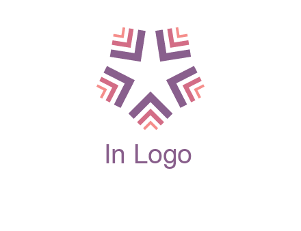 abstract star logo