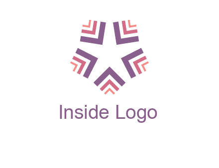 abstract star logo