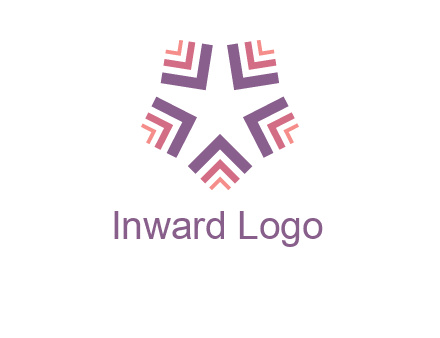 abstract star logo