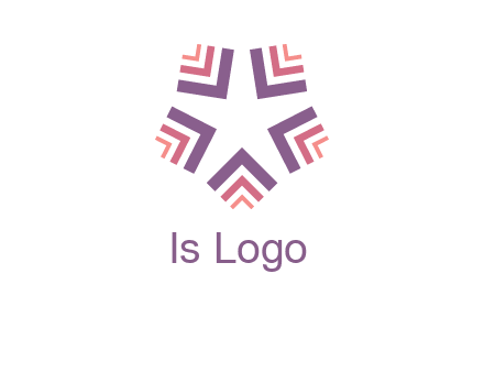 abstract star logo