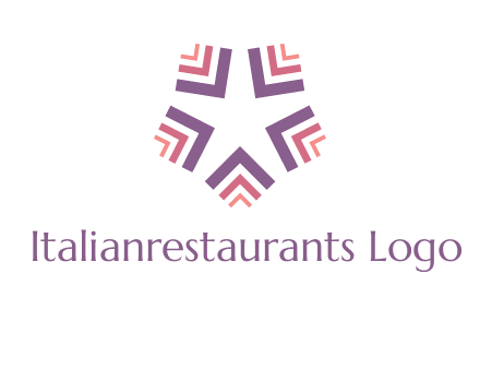 abstract star logo