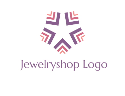 abstract star logo