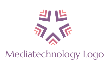 abstract star logo