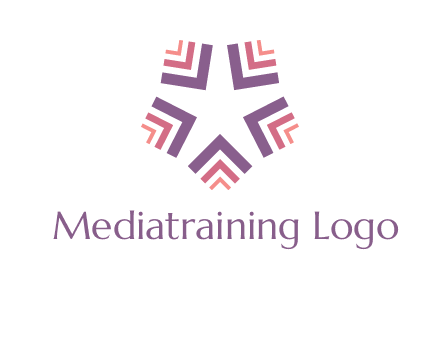 abstract star logo