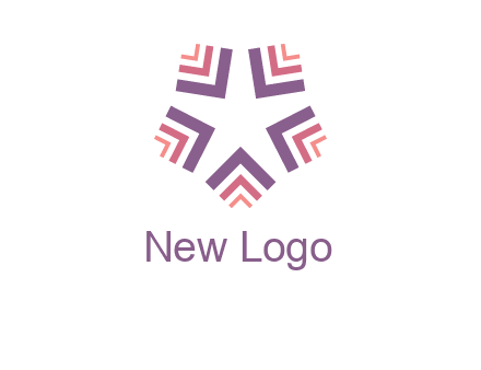 abstract star logo