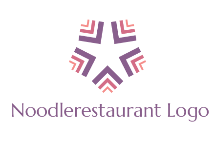 abstract star logo