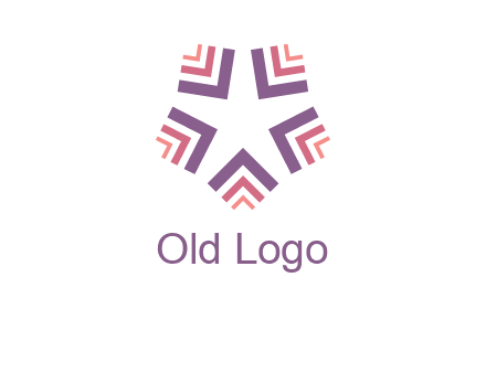 abstract star logo