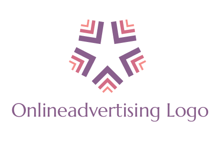 abstract star logo
