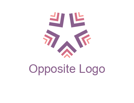 abstract star logo