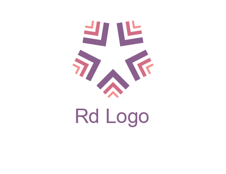 abstract star logo