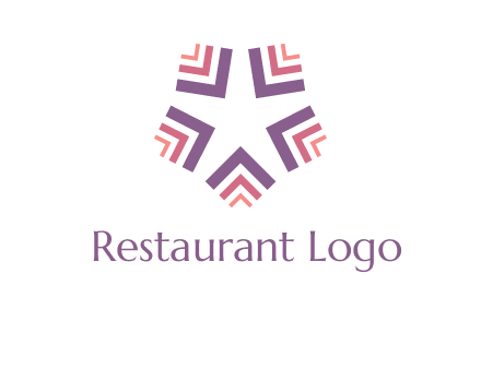 abstract star logo