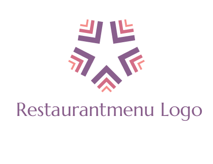 abstract star logo