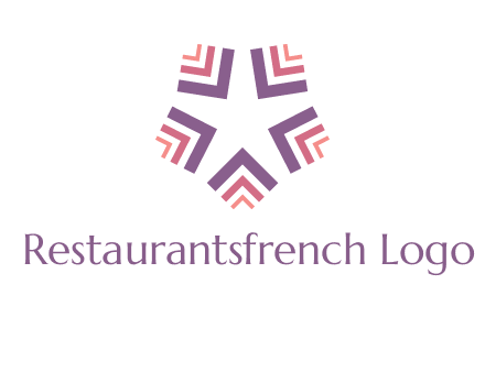 abstract star logo