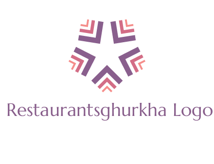 abstract star logo