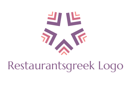 abstract star logo