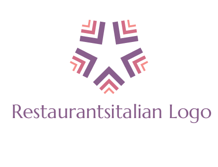 abstract star logo