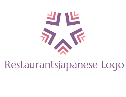 abstract star logo