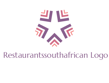 abstract star logo