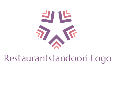 abstract star logo
