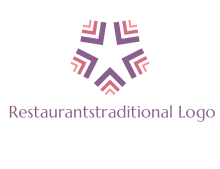 abstract star logo
