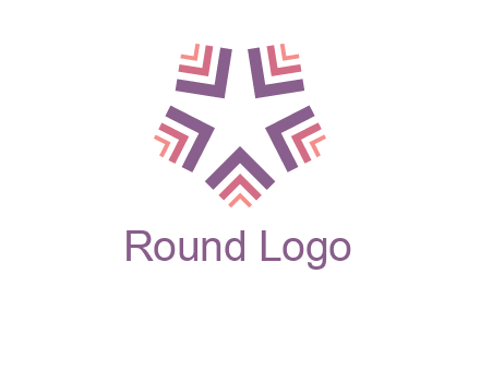 abstract star logo