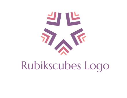 abstract star logo