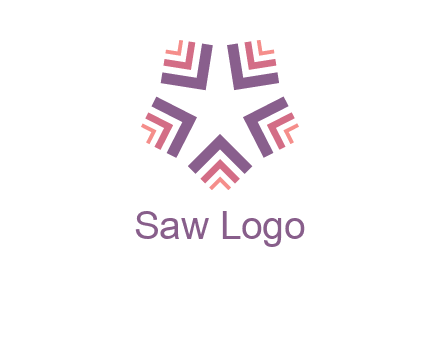 abstract star logo