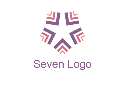 abstract star logo