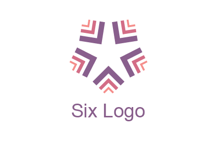 abstract star logo