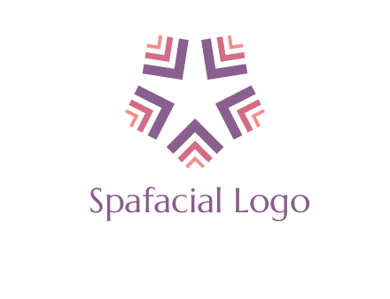 abstract star logo