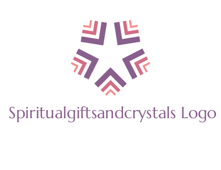 abstract star logo