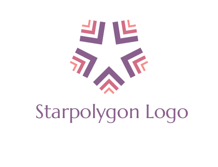 abstract star logo