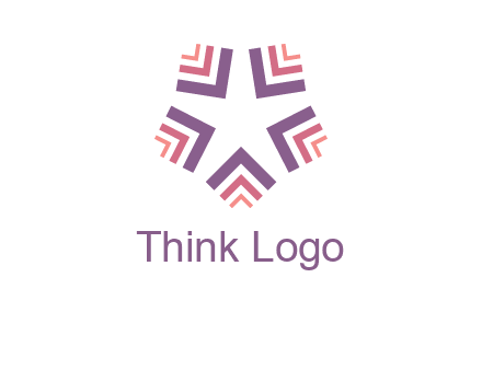 abstract star logo