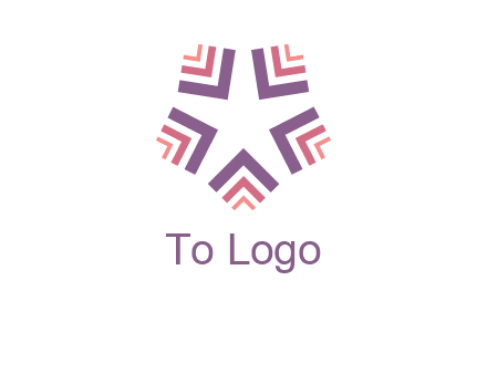 abstract star logo