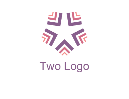 abstract star logo