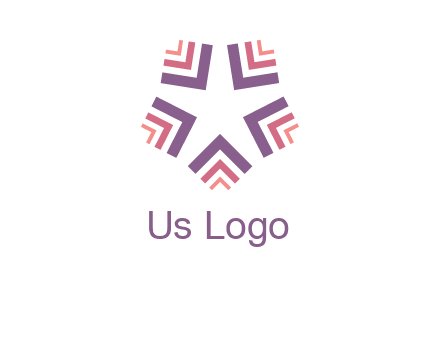 abstract star logo