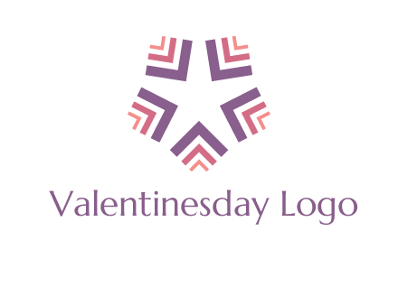 abstract star logo