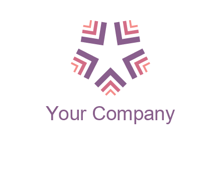 abstract star logo