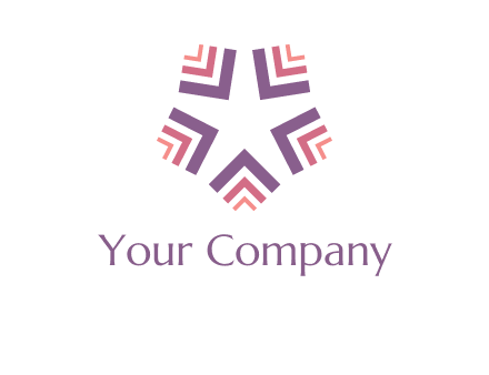 abstract star logo