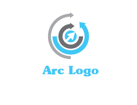 multiple arrows logo