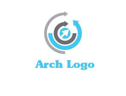 multiple arrows logo