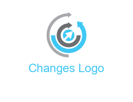 multiple arrows logo