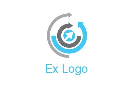 multiple arrows logo