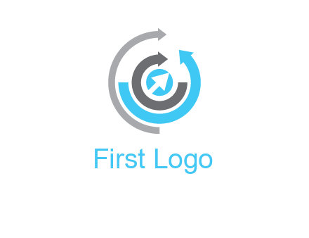 multiple arrows logo