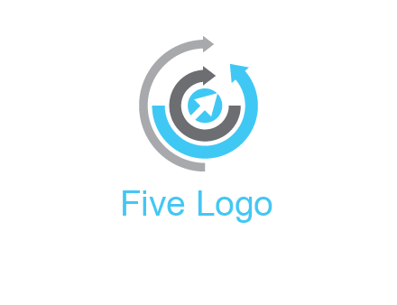 multiple arrows logo