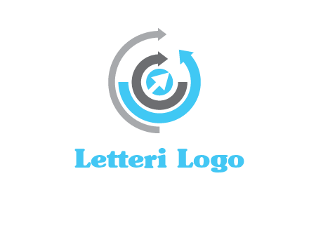 multiple arrows logo