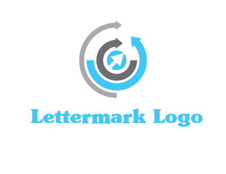 multiple arrows logo
