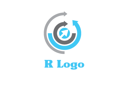 multiple arrows logo